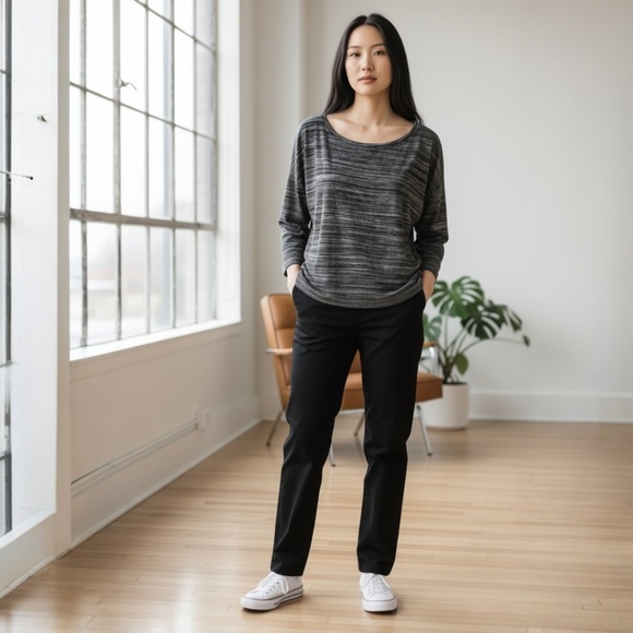 WHBM 3Q Drop Shoulder Tee Size Large - Picture 10 of 10